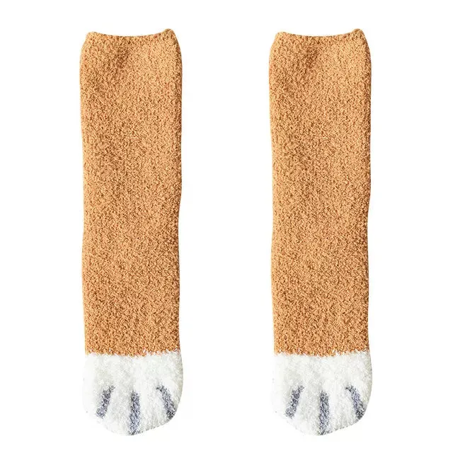 Kawaii Cartoon Fleece Socks