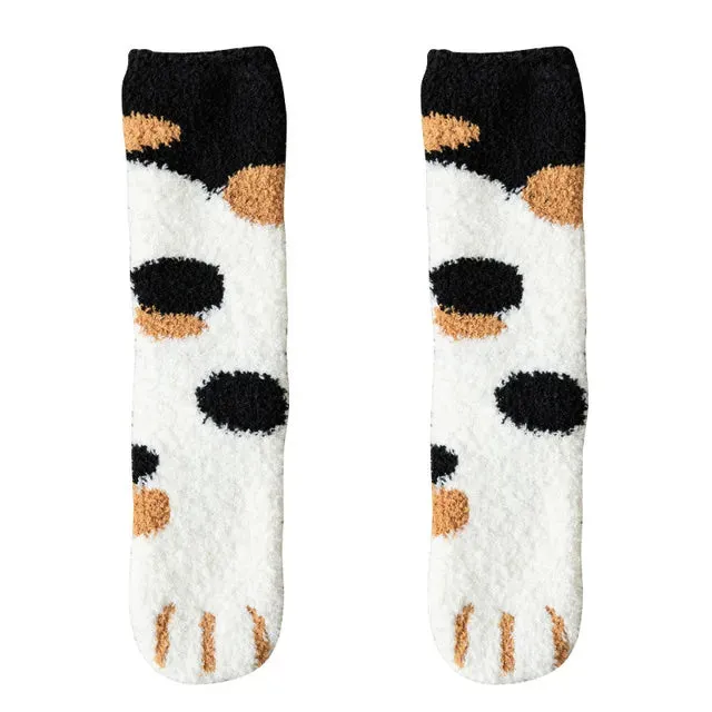 Kawaii Cartoon Fleece Socks