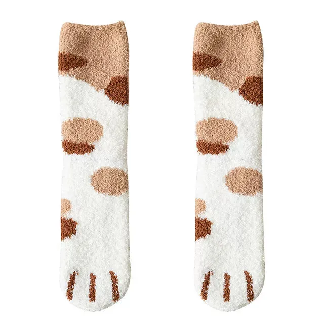 Kawaii Cartoon Fleece Socks