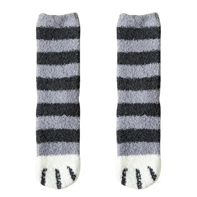 Kawaii Cartoon Fleece Socks