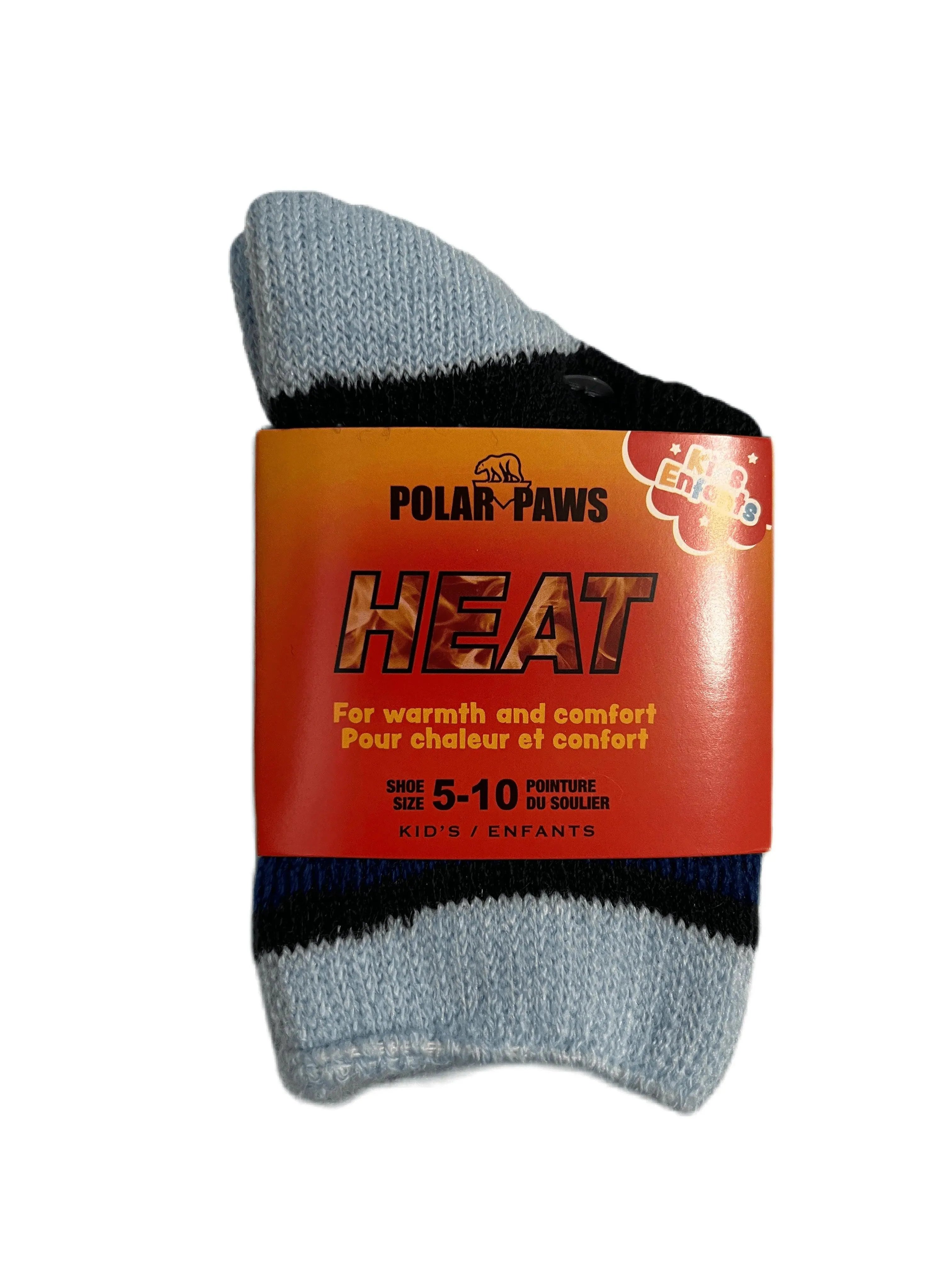 Kids Brushed Thermal Socks (Shoes Size 5-10)