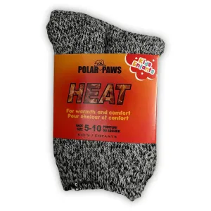 Kids Brushed Thermal Socks (Shoes Size 5-10)