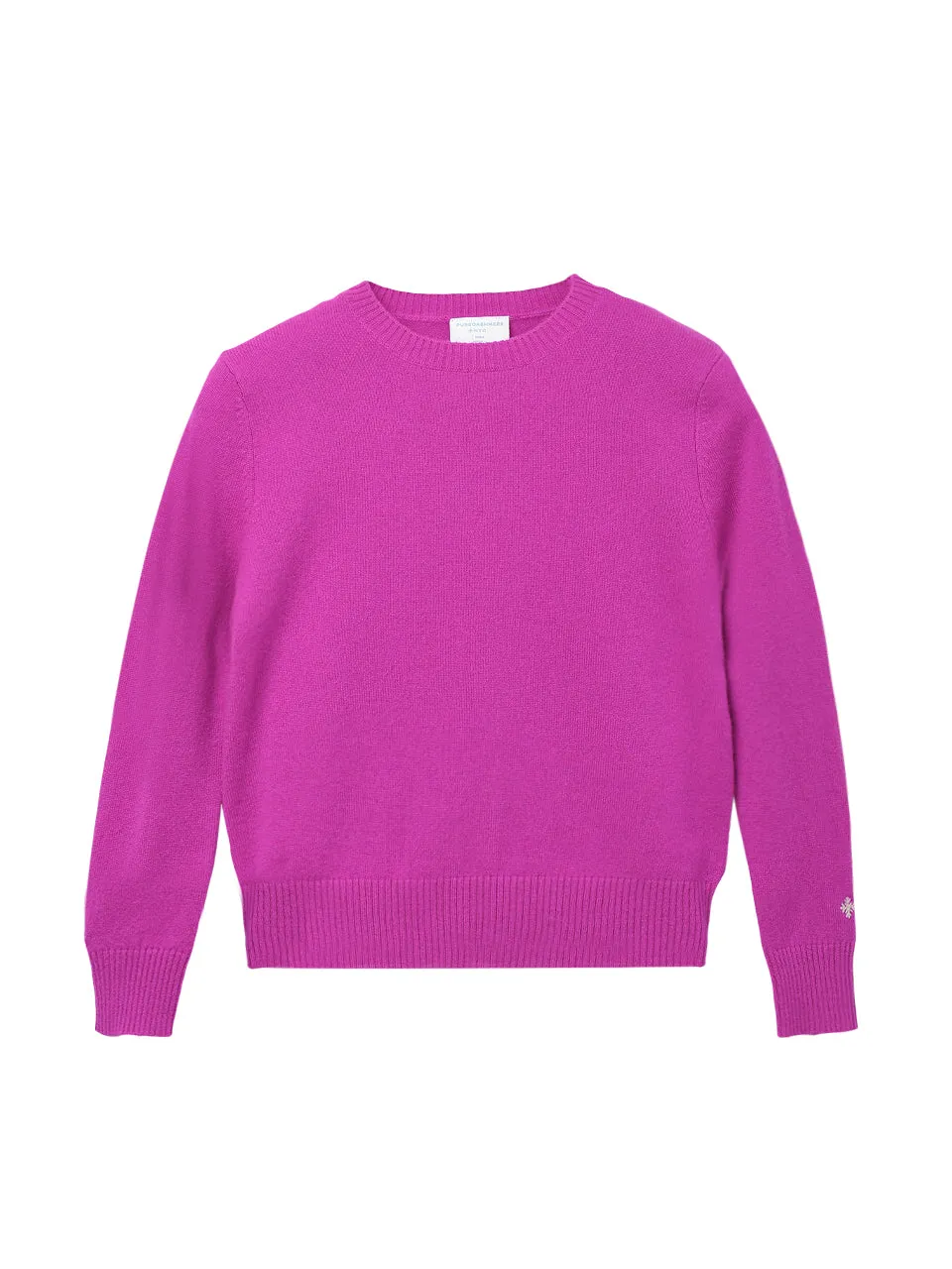 Kids Crew Neck Sweater_Purple