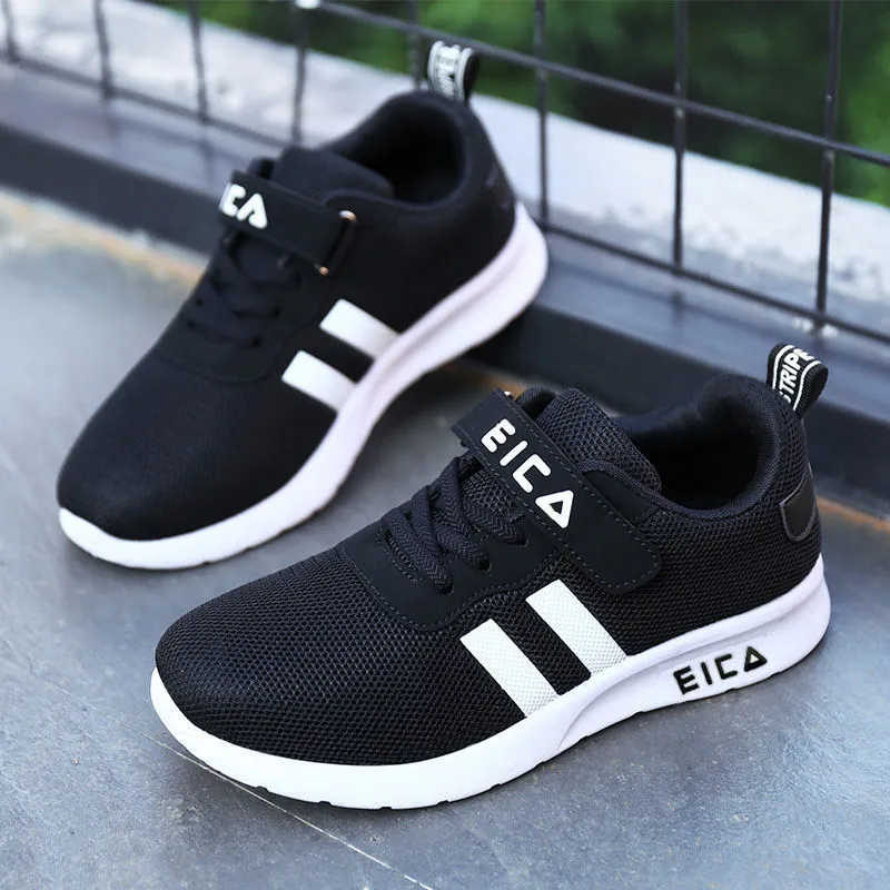 Kids Fashion Sneakers for Boys Girls, Mesh Tennis Shoes Breathable Sports Running Shoes Lightweight Children Casual Walking Shoes