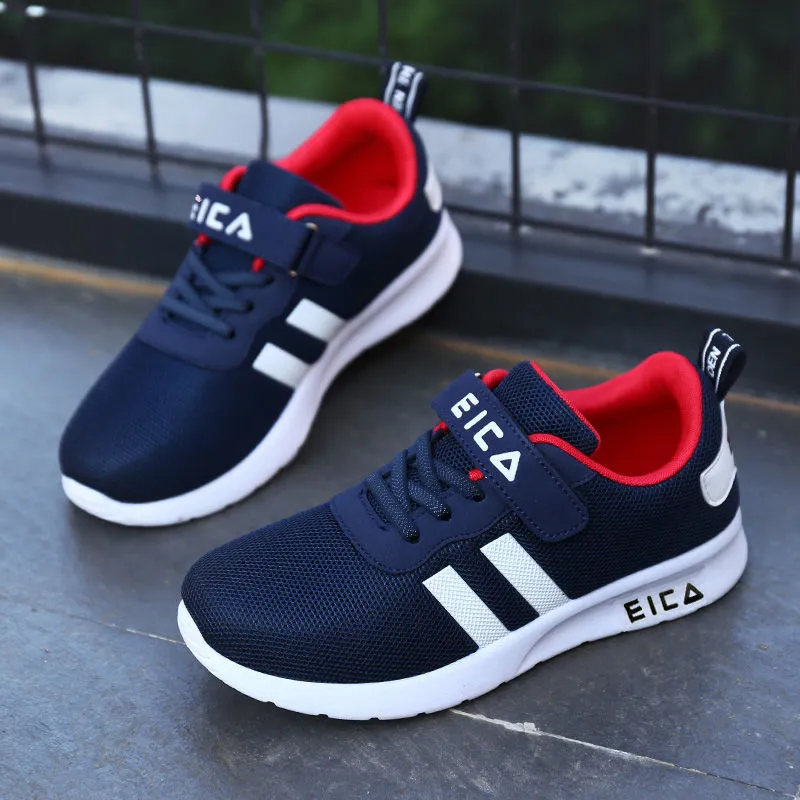 Kids Fashion Sneakers for Boys Girls, Mesh Tennis Shoes Breathable Sports Running Shoes Lightweight Children Casual Walking Shoes