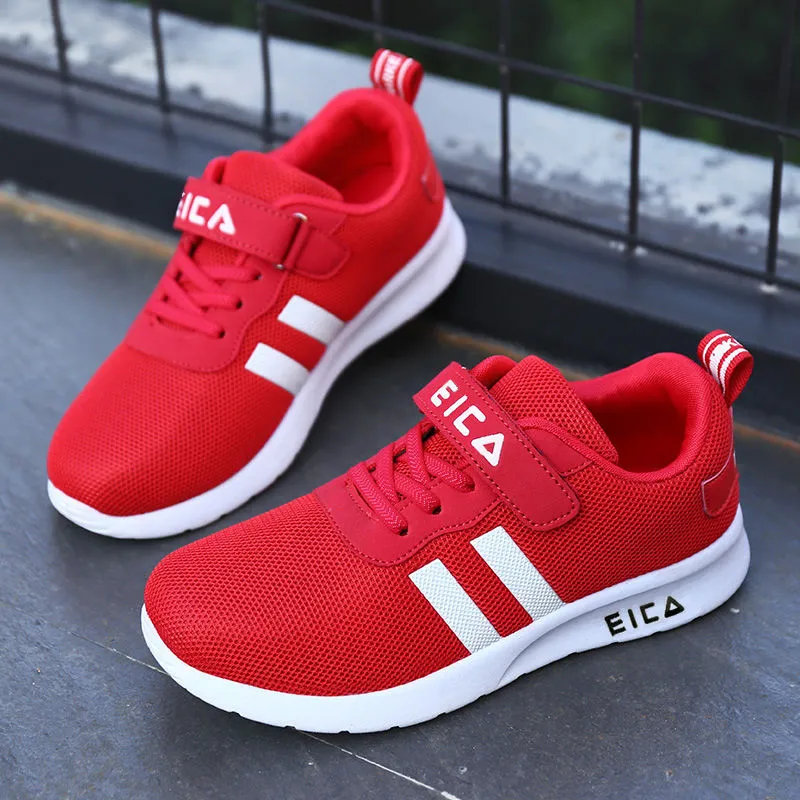 Kids Fashion Sneakers for Boys Girls, Mesh Tennis Shoes Breathable Sports Running Shoes Lightweight Children Casual Walking Shoes