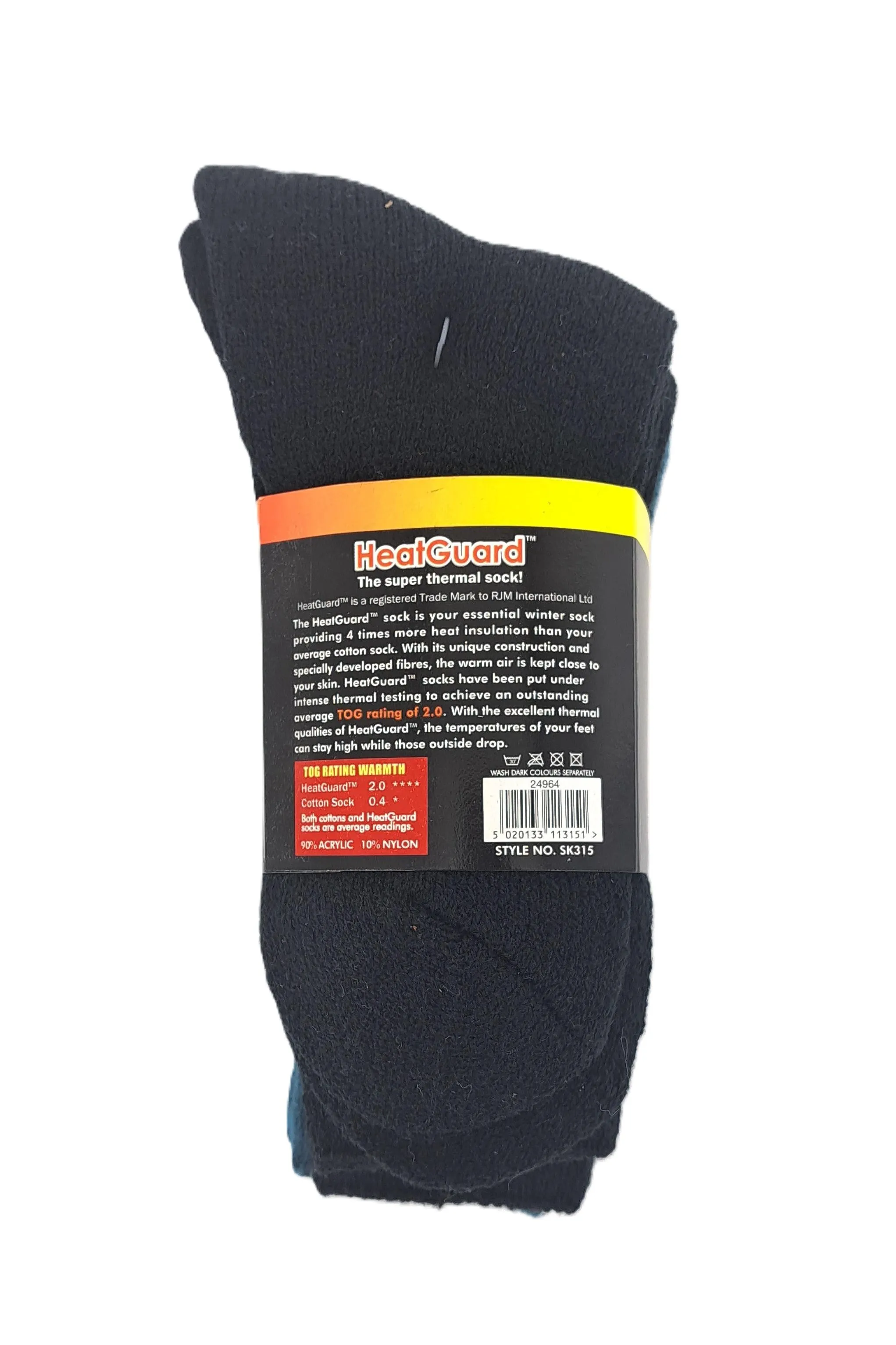 Kids Thermal Socks 3 Pack Kids Size UK 4-6 (EUR 37-39)