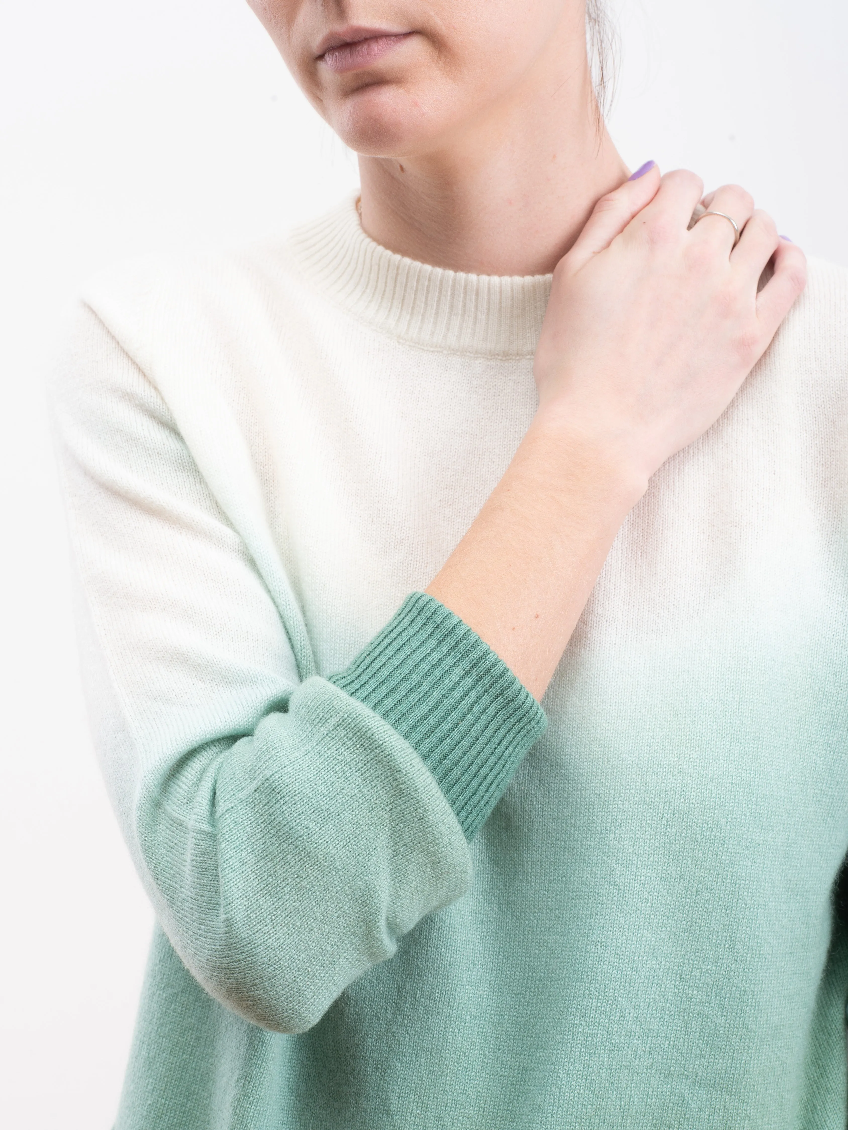 kiss sweater - green