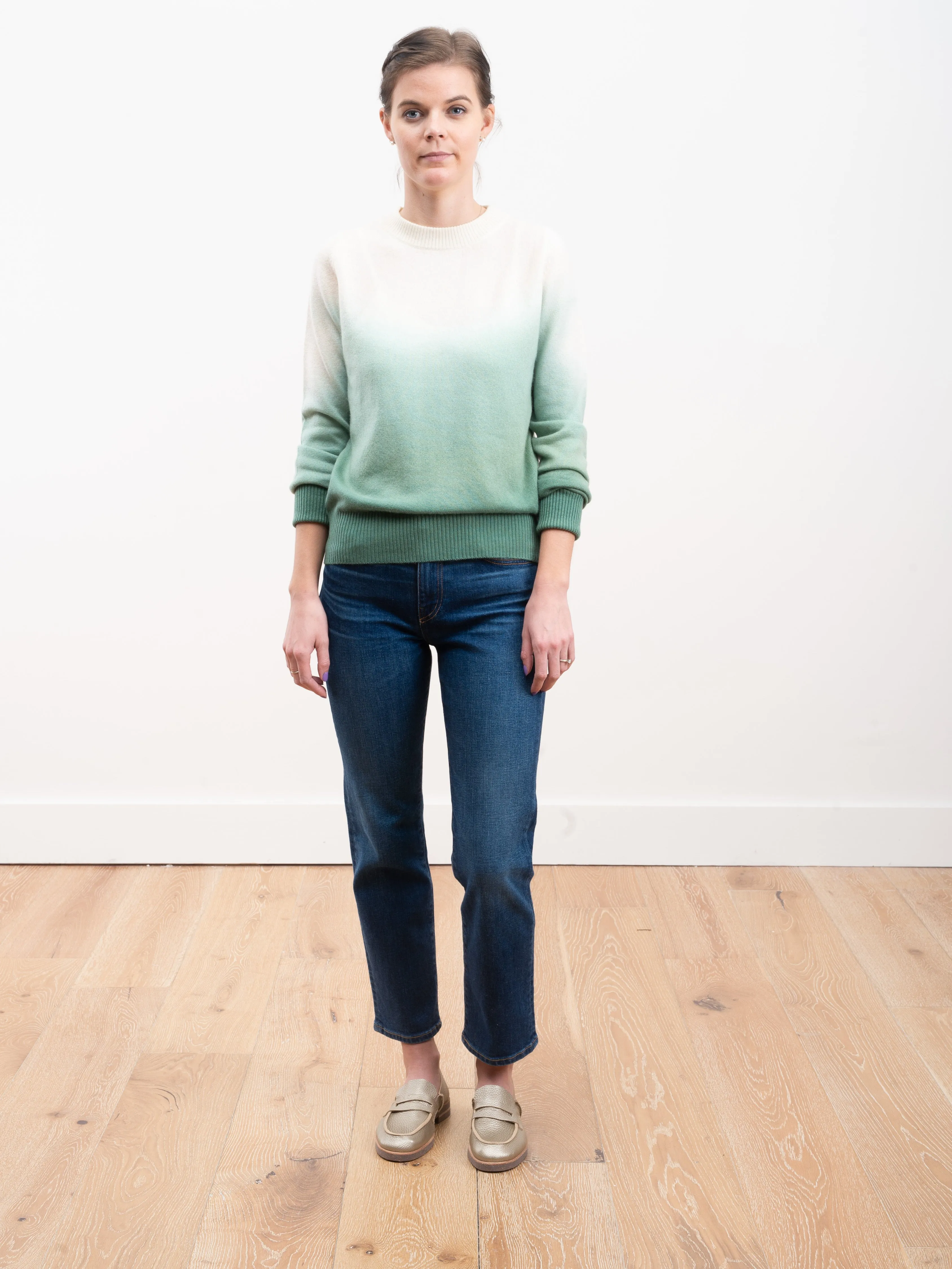 kiss sweater - green