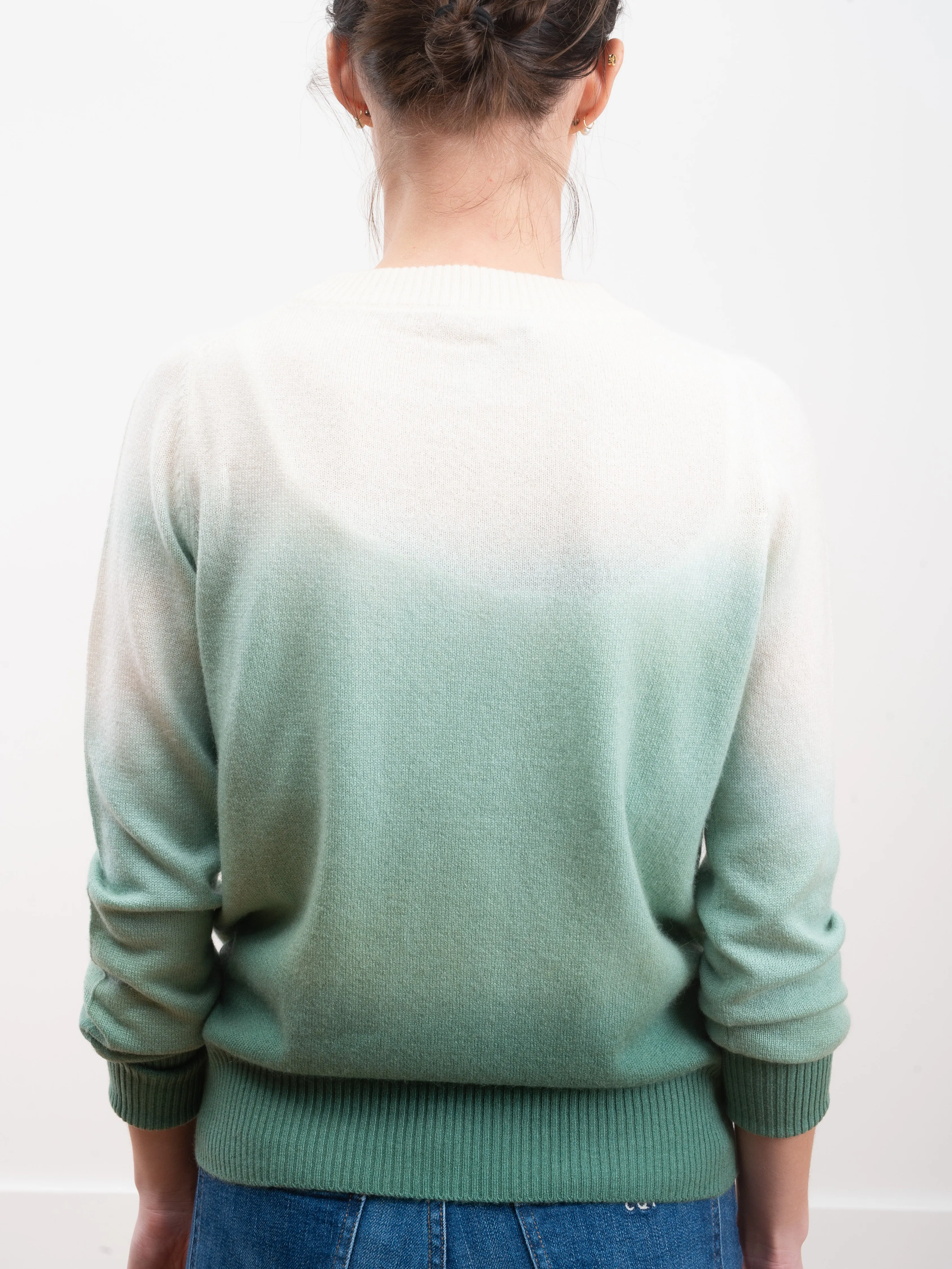 kiss sweater - green
