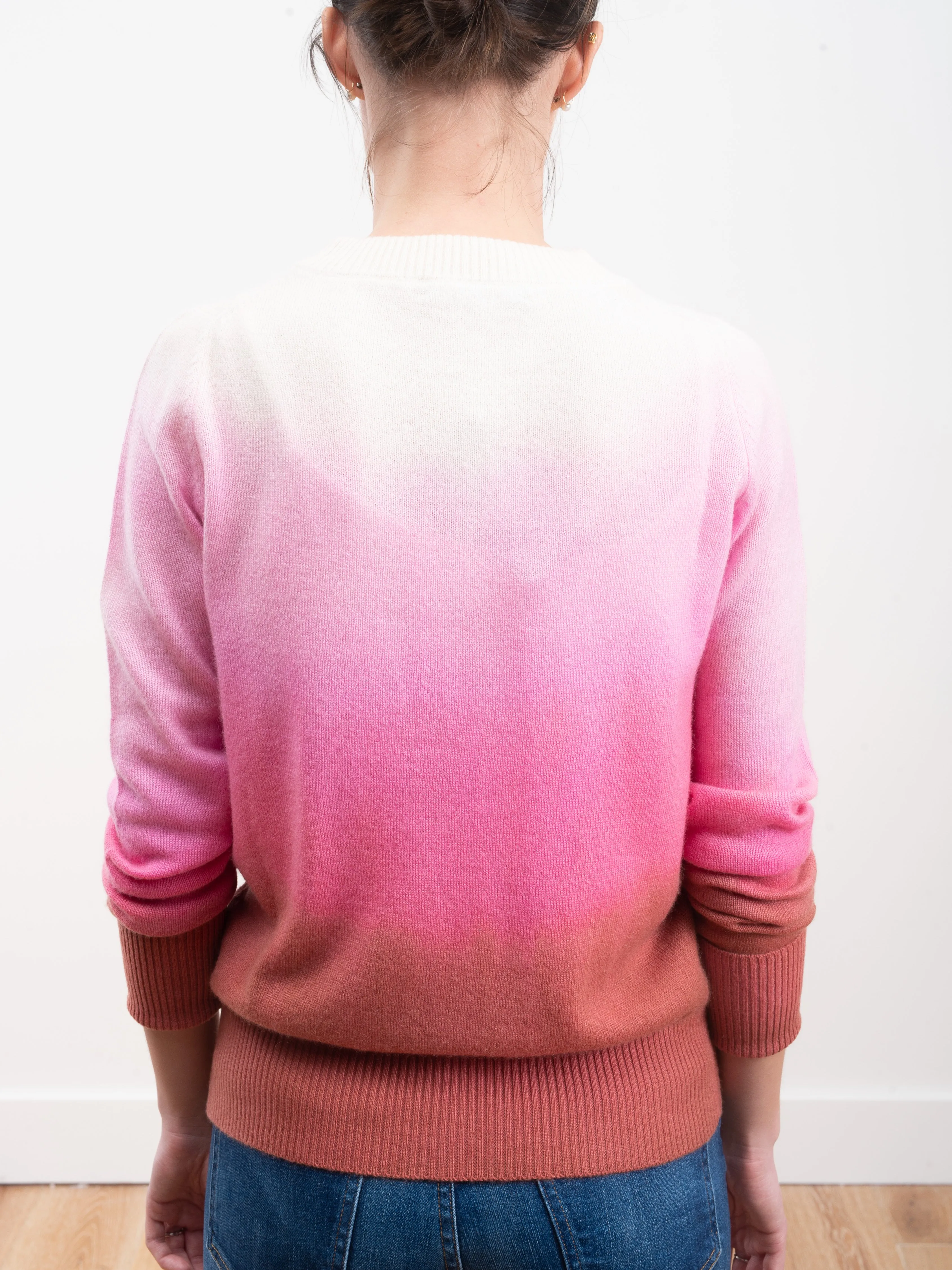 kiss sweater - pink