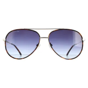 Lacoste Sunglasses L247S 050 Matte Light Grey Blue Gradient