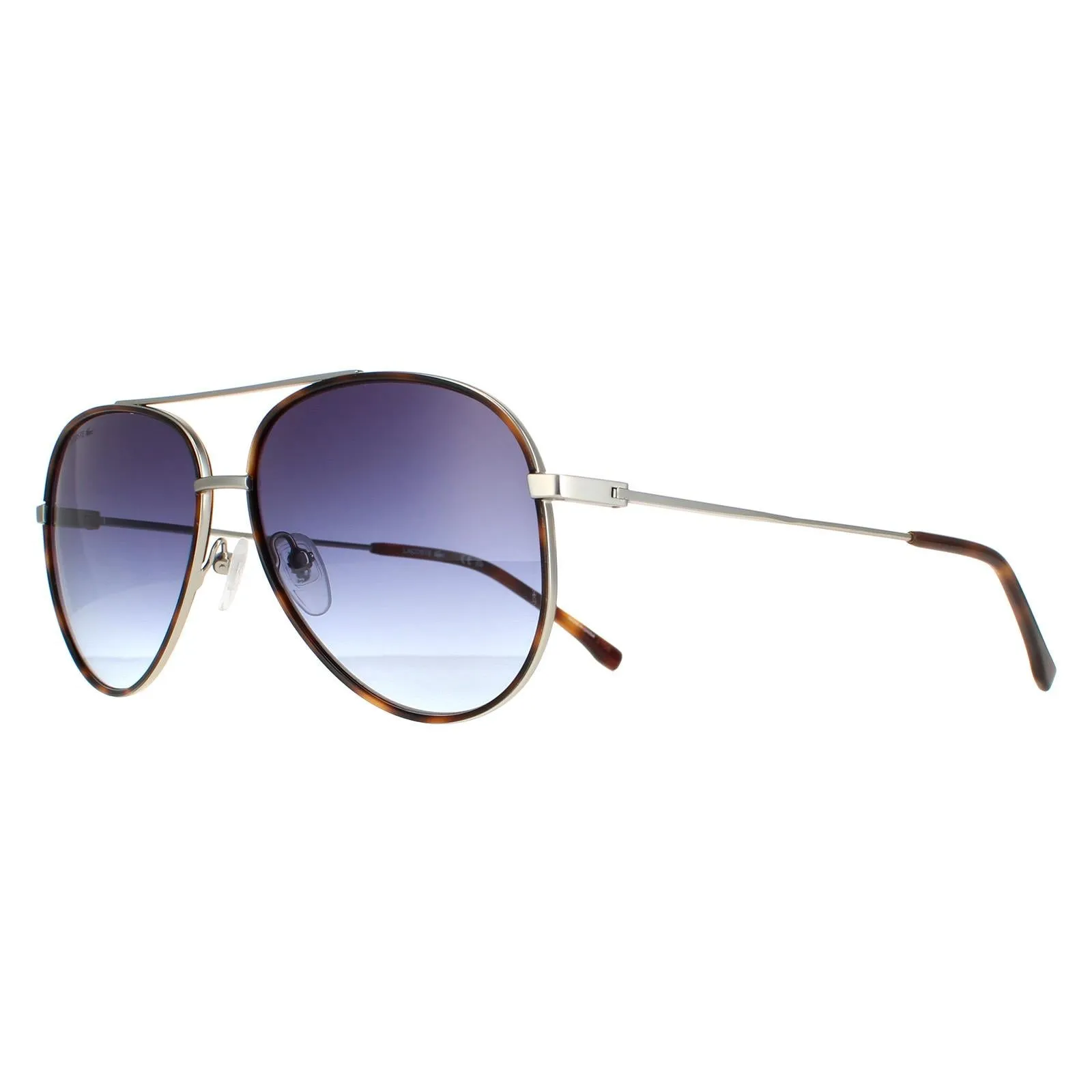 Lacoste Sunglasses L247S 050 Matte Light Grey Blue Gradient