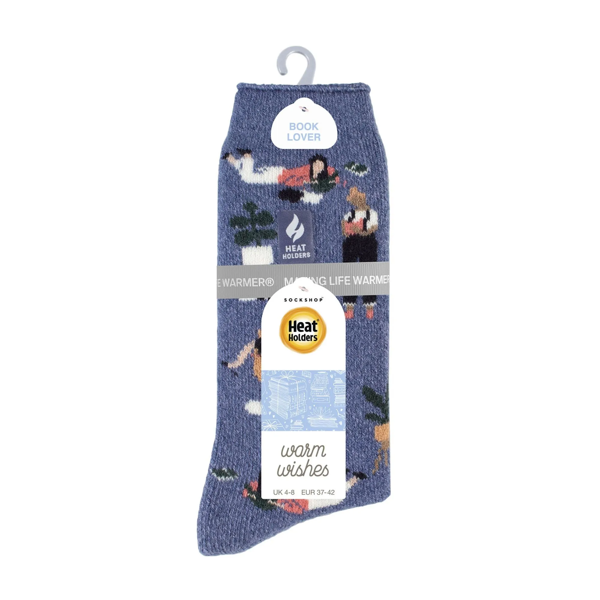 Ladies Hobby Activity Patterned Lightweight Thermal Lite Socks