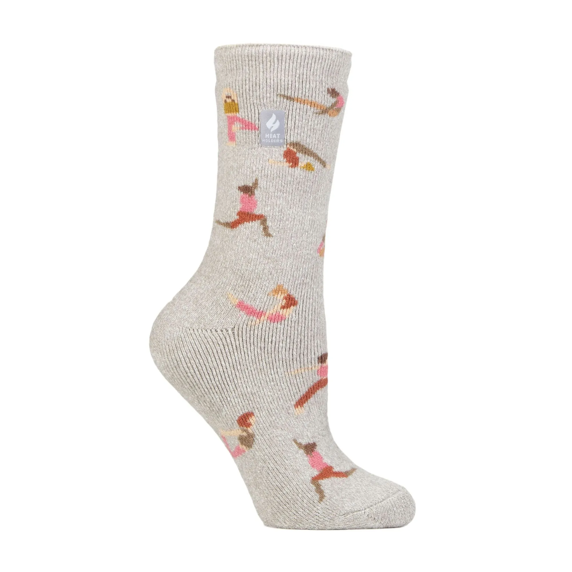 Ladies Hobby Activity Patterned Lightweight Thermal Lite Socks