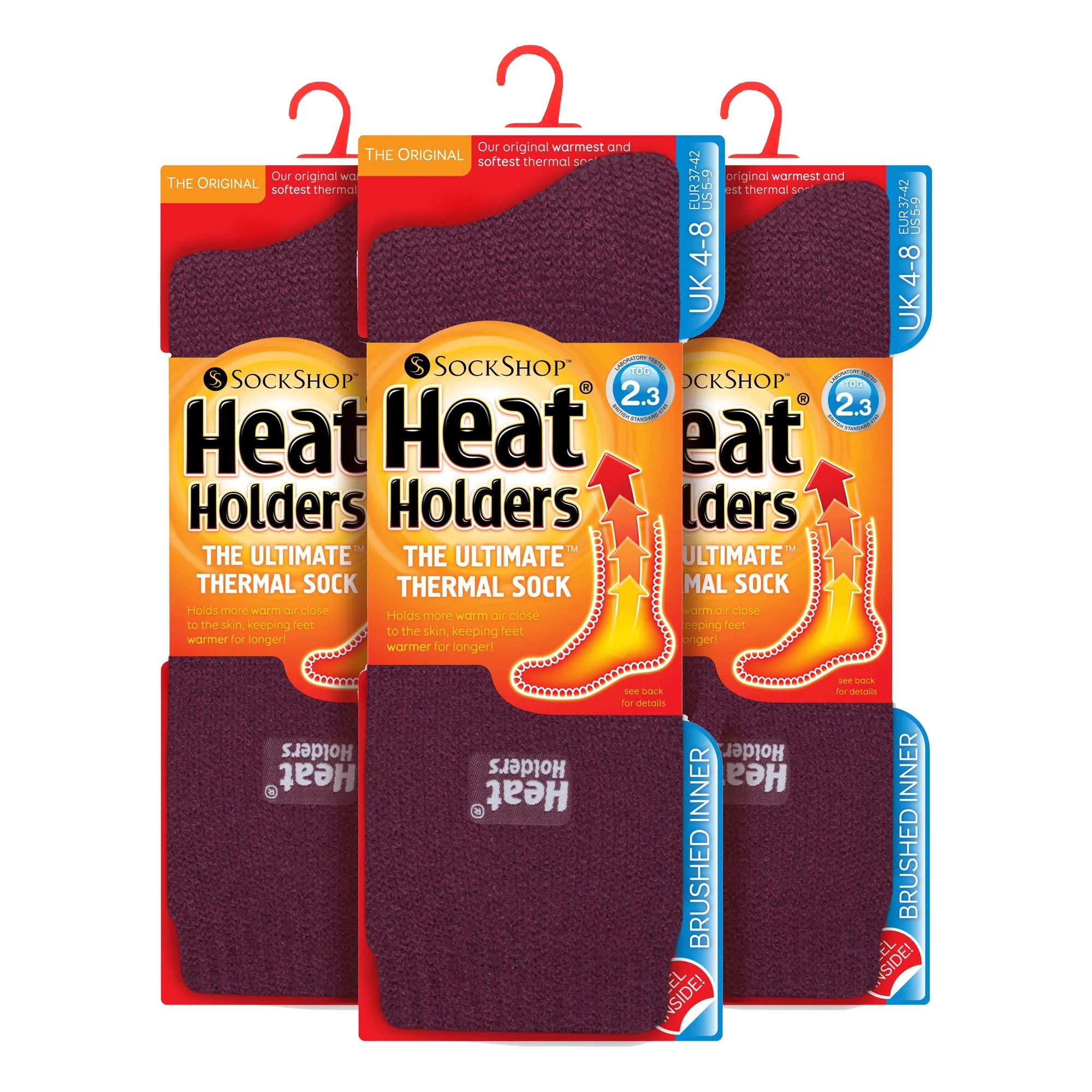 Ladies Original Thick Winter Thermal Socks (Multipack Options)