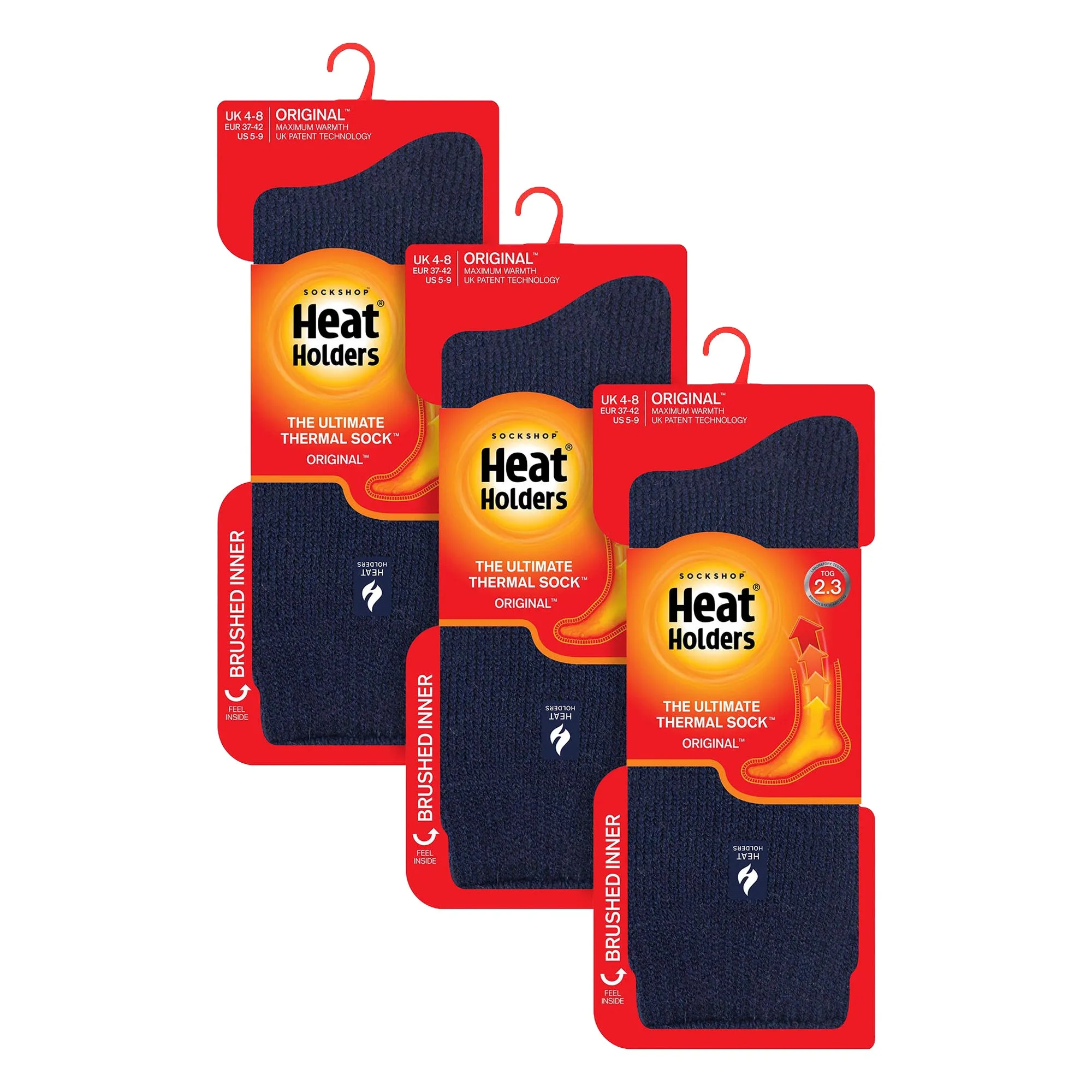 Ladies Original Thick Winter Thermal Socks (Multipack Options)