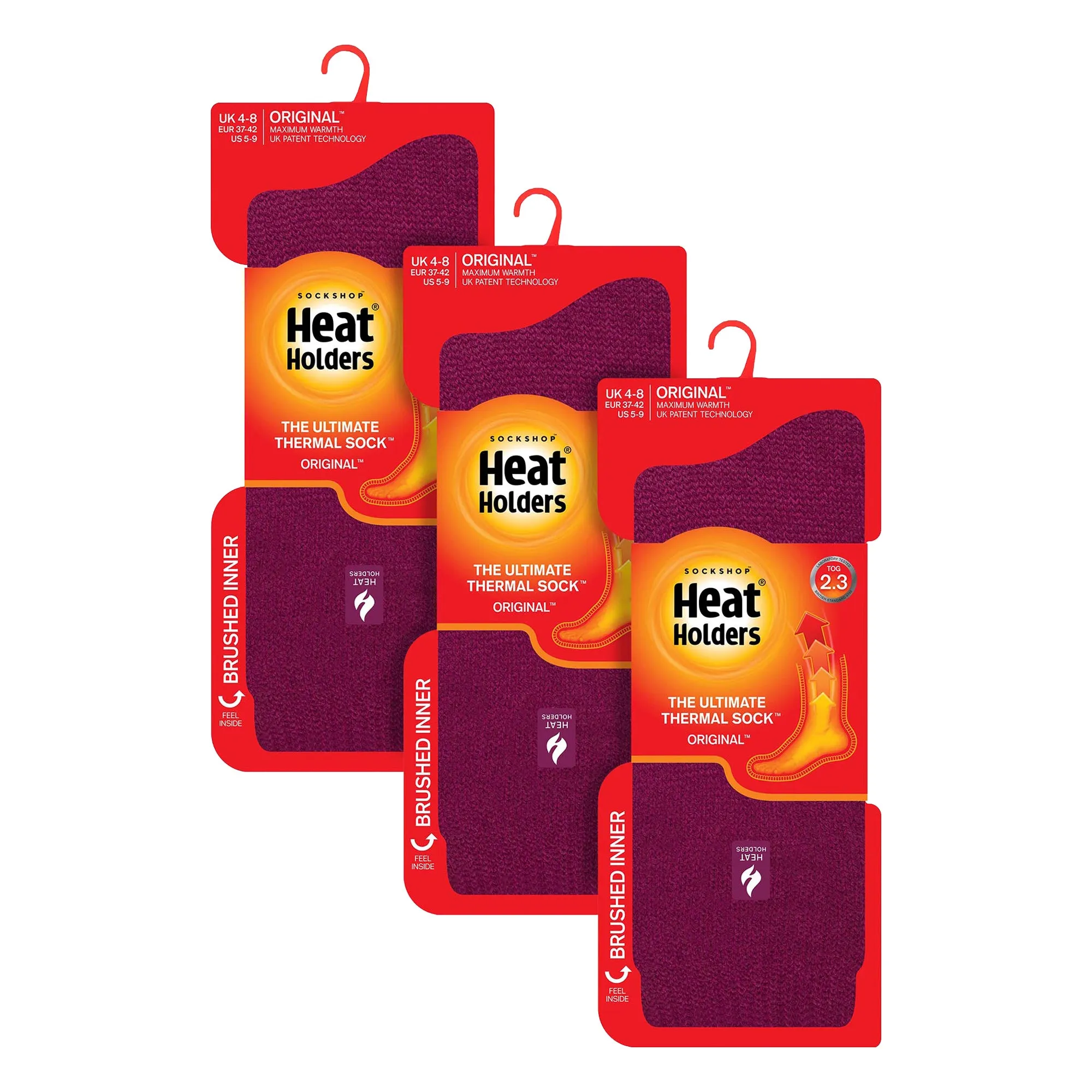Ladies Original Thick Winter Thermal Socks (Multipack Options)