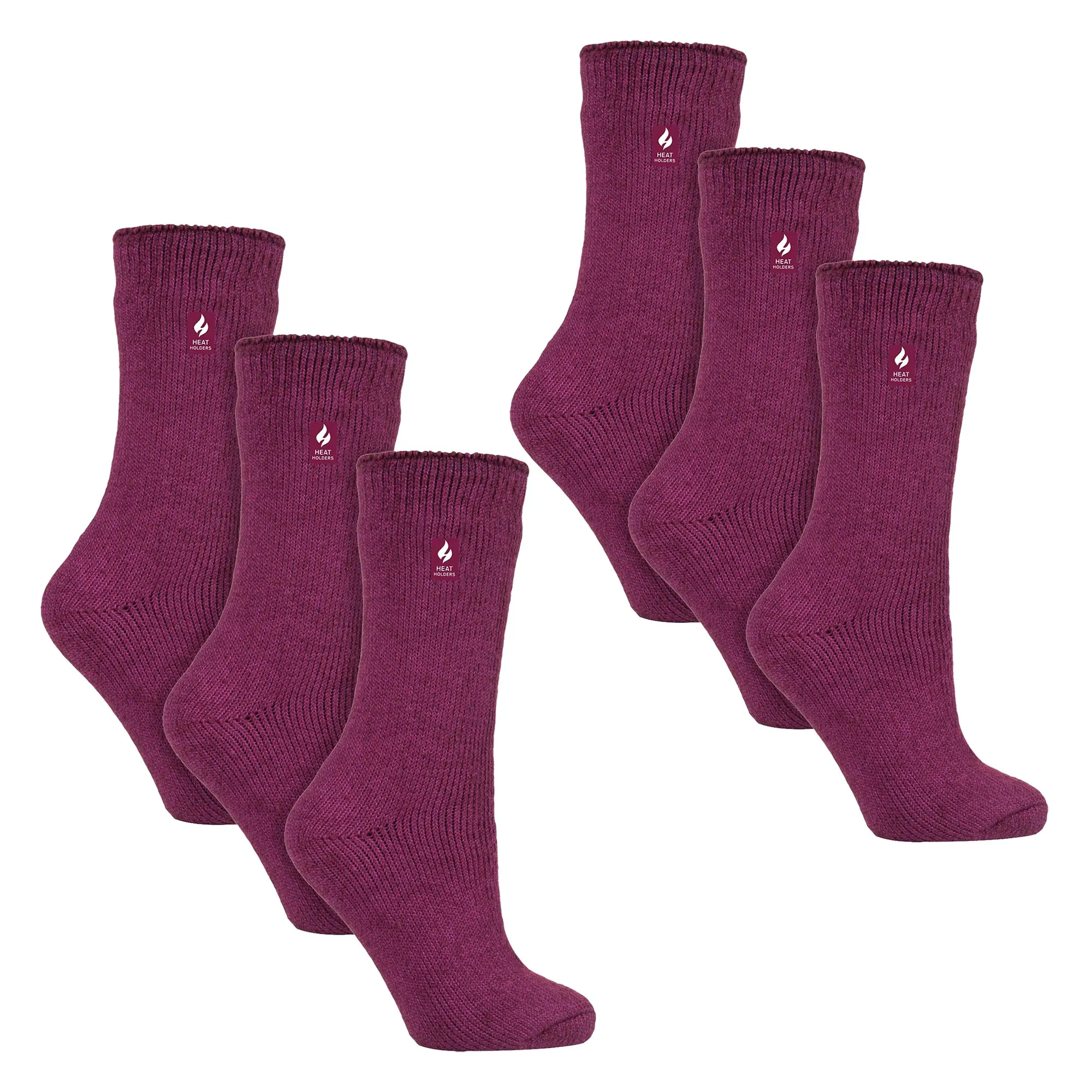 Ladies Original Thick Winter Thermal Socks (Multipack Options)