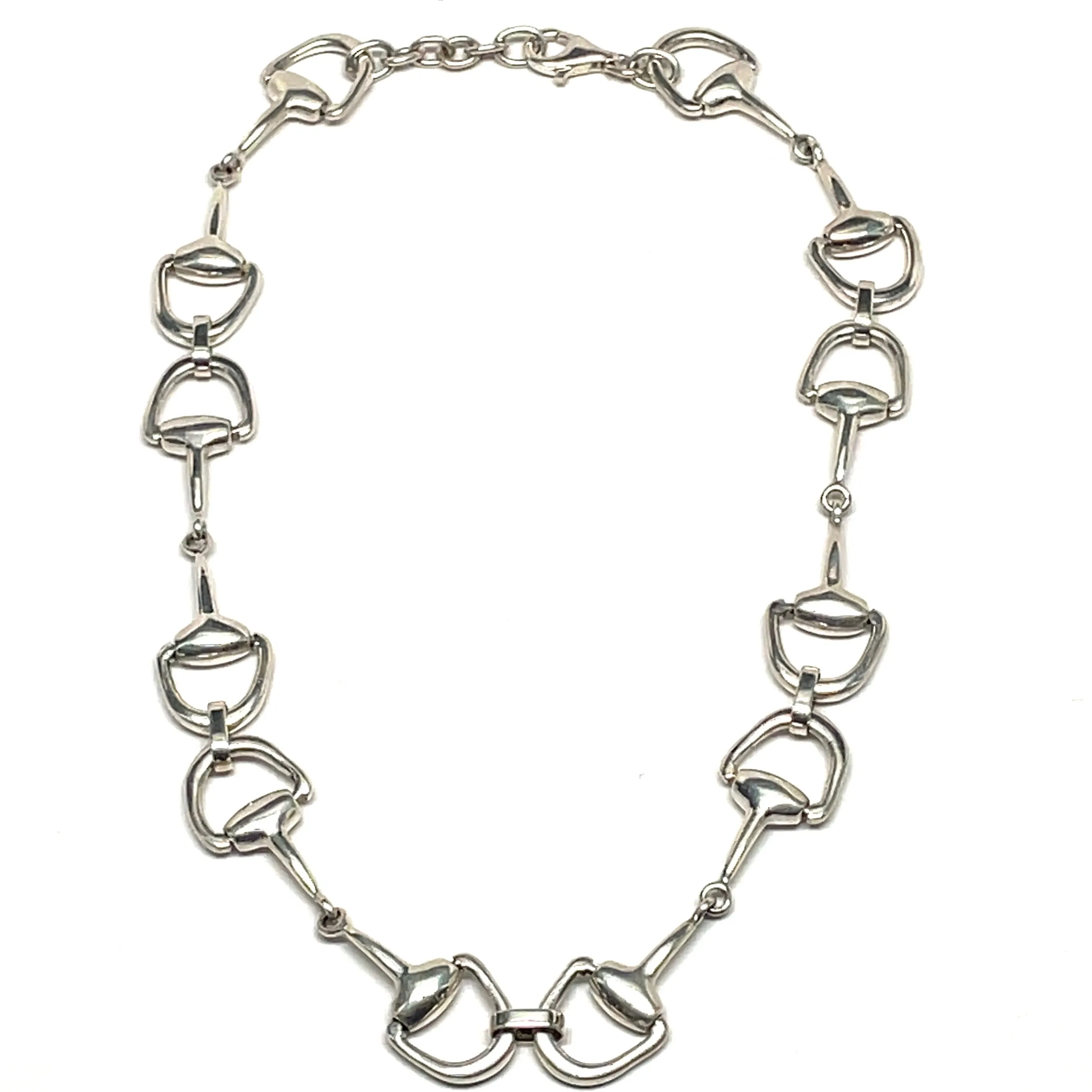 Large Snaffle Bit Necklace