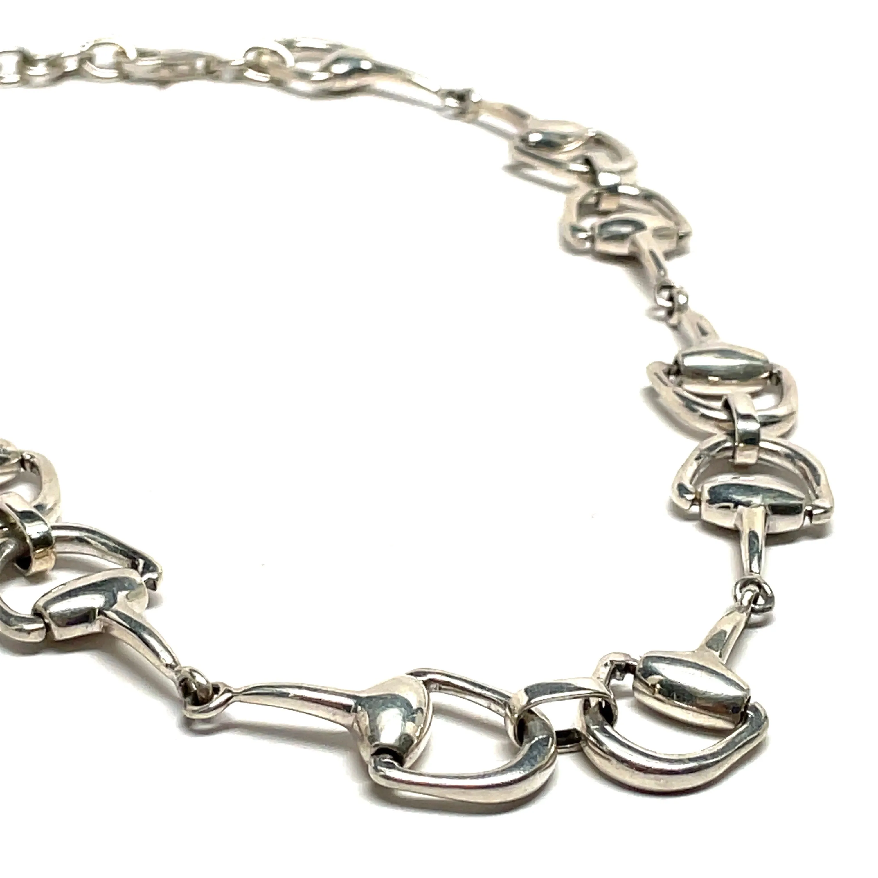 Large Snaffle Bit Necklace