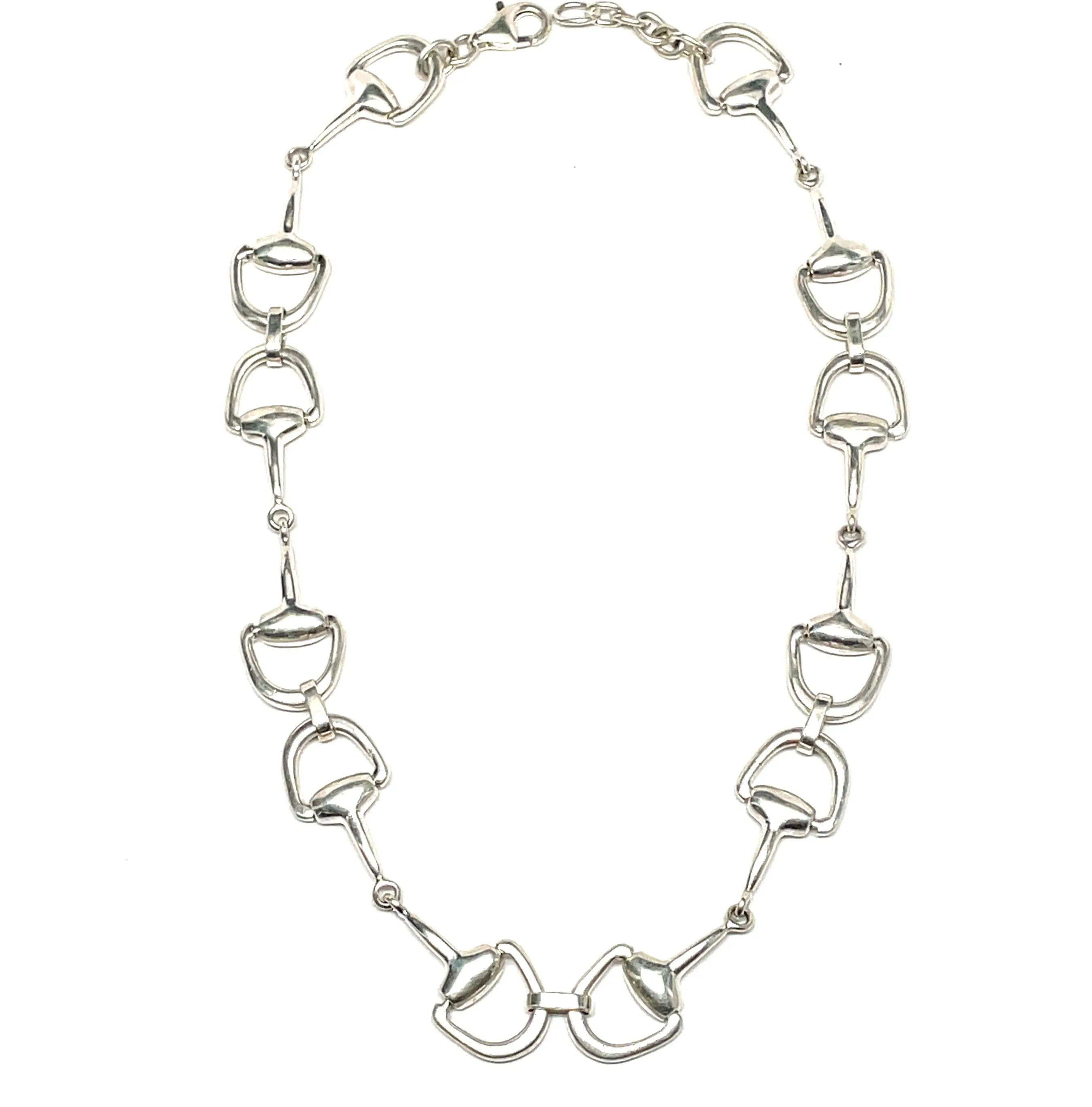 Large Snaffle Bit Necklace