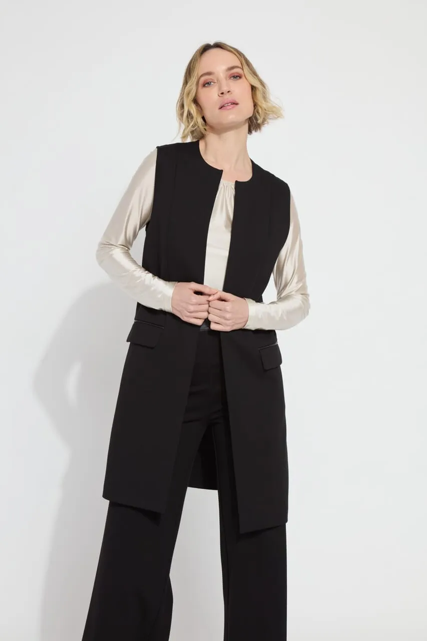 Larissa Satin Jersey Top | Light Pewter