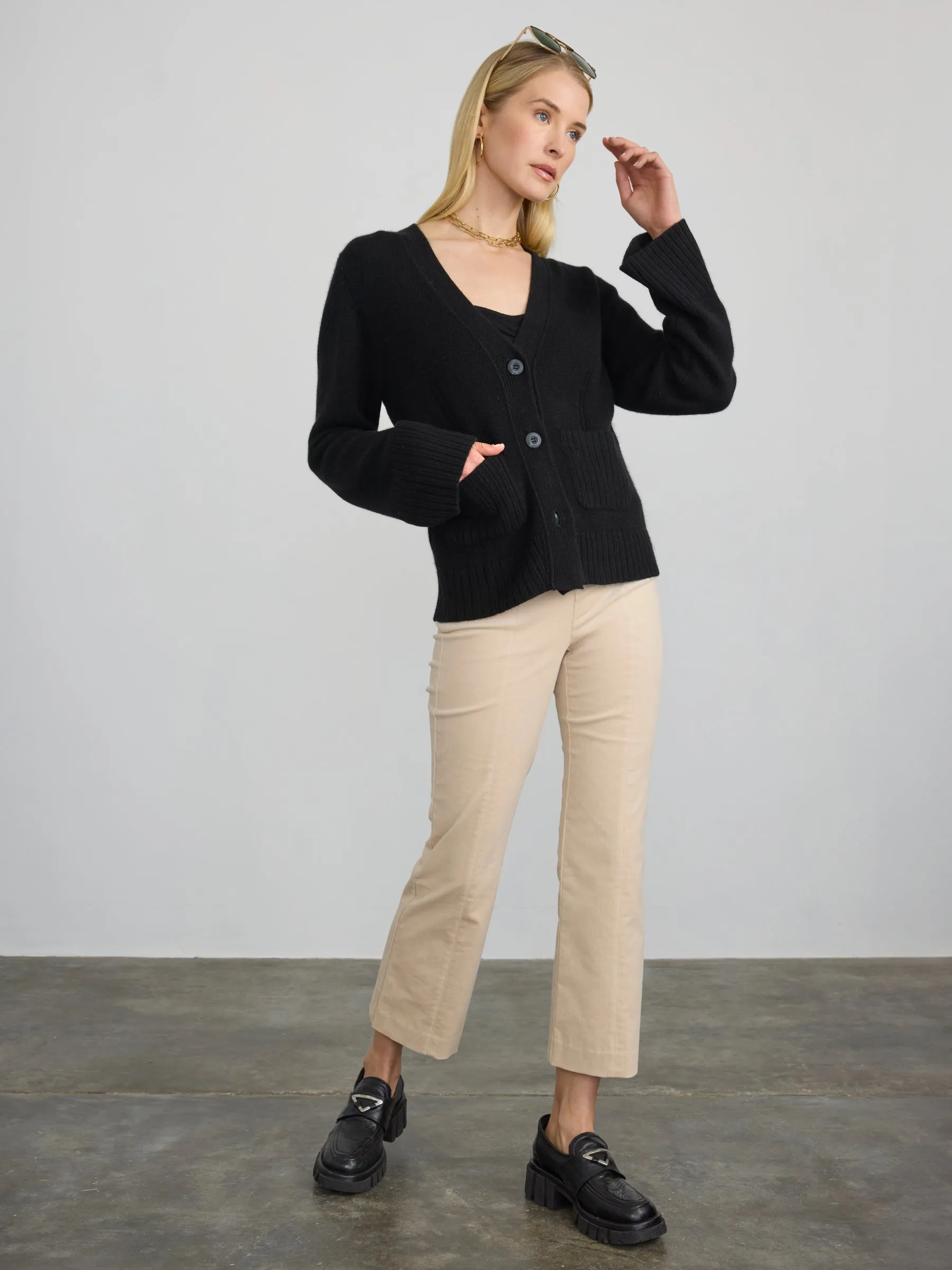 LARKSPUR CARDI