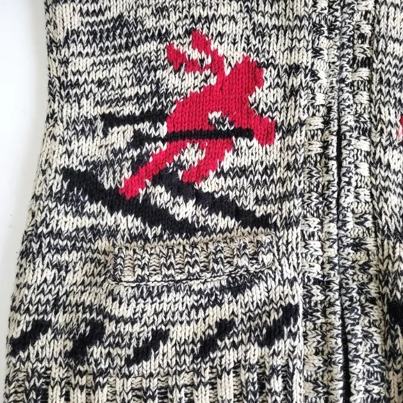 Lauren Ralph Lauren Fill Zip Cardigan Ski Sweater Women’s PXS