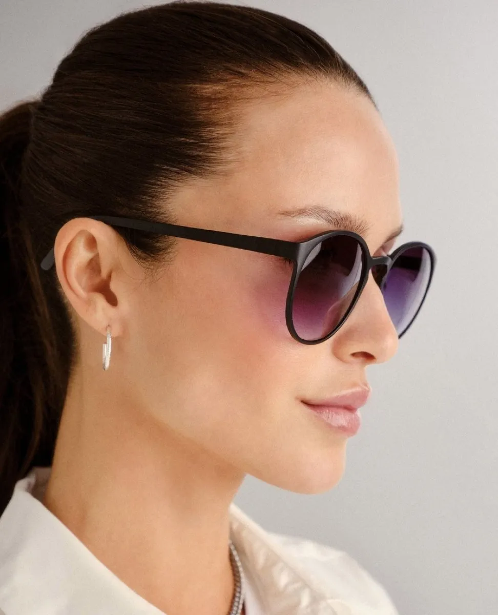 Le Spec Swizzle Sunglasses Matte Black