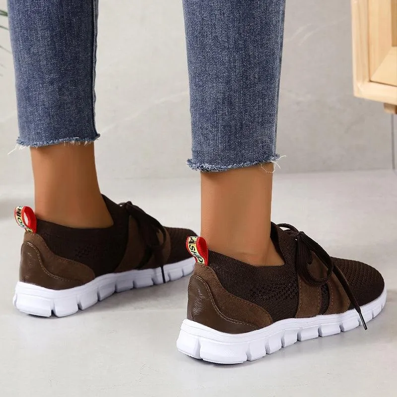 Libiyi Knitted Mesh Ultralight Tennis Sneakers