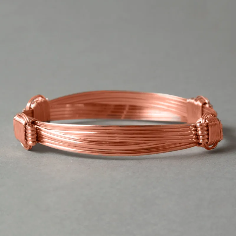 Lightweight Bracelet Copper 5-Strand