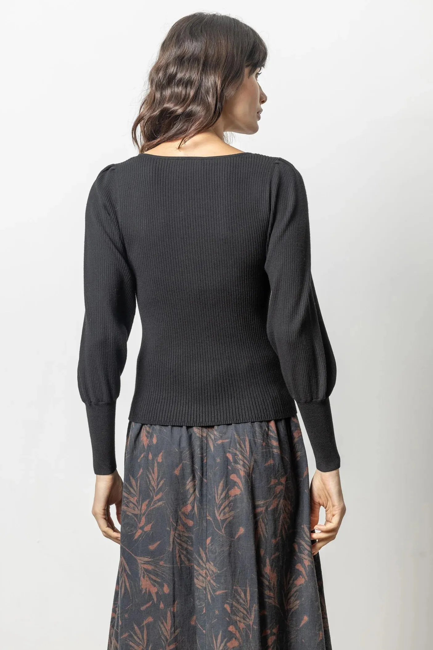 Lilla P Square Neck Sweater