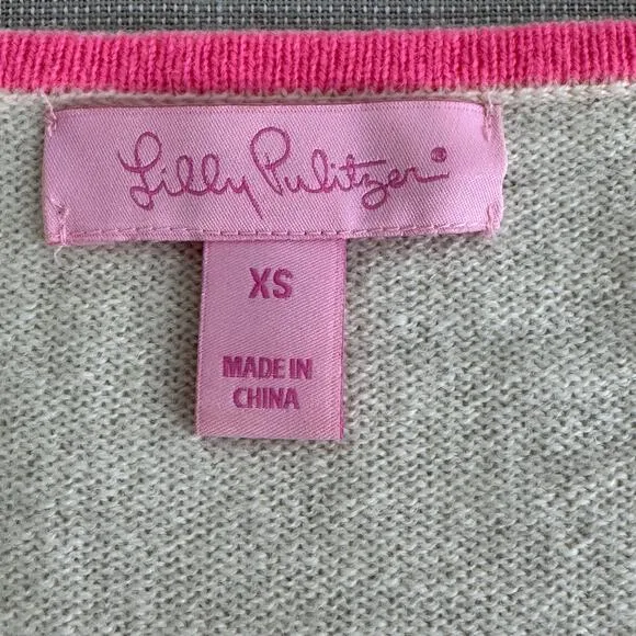 Lilly Pulitzer lama cashmere sweater