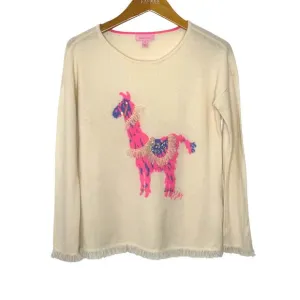 Lilly Pulitzer lama cashmere sweater