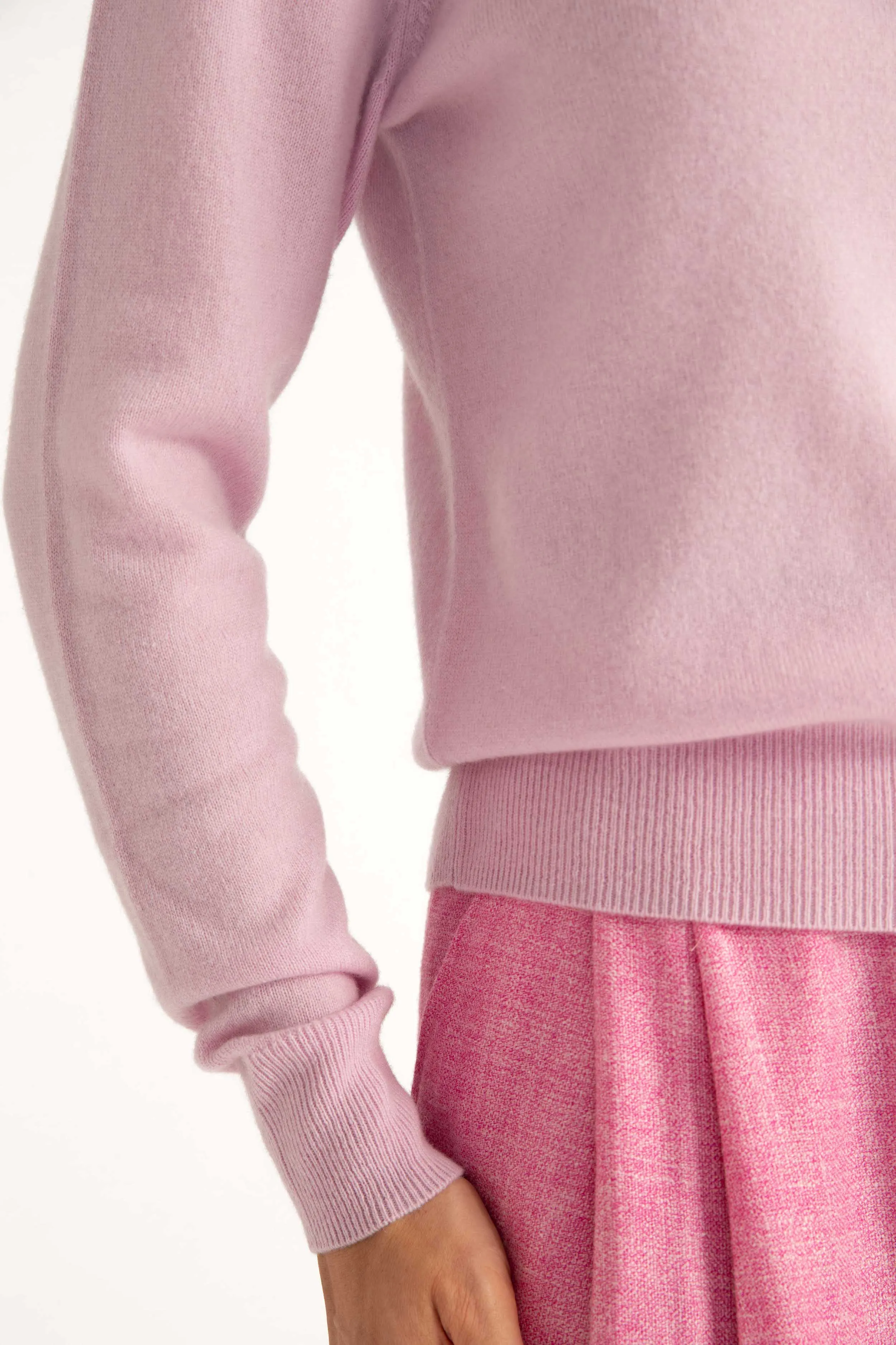 Linkoping Sweater -  Knit sweater in lilac