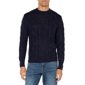 Liverpool Garment Dye Crew Neck Sweater