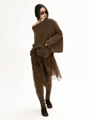 Lofty Cashmere T Shaped Sweater