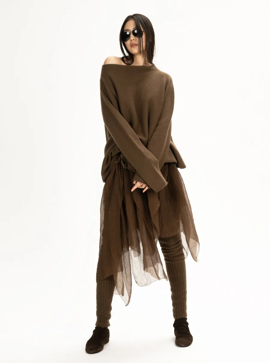 Lofty Cashmere T Shaped Sweater