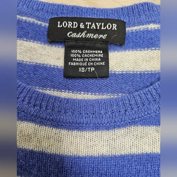 Lord &amp;Taylor Cashmere