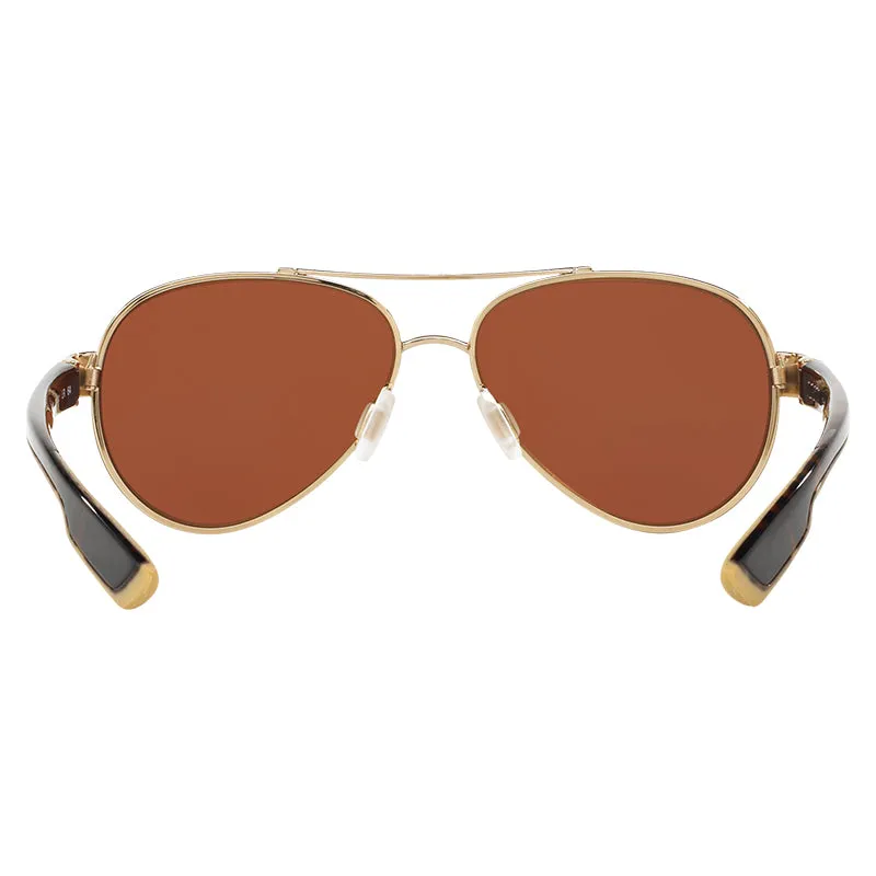 Loreto Rose Gold Frames with Green Mirrored Lens 580P