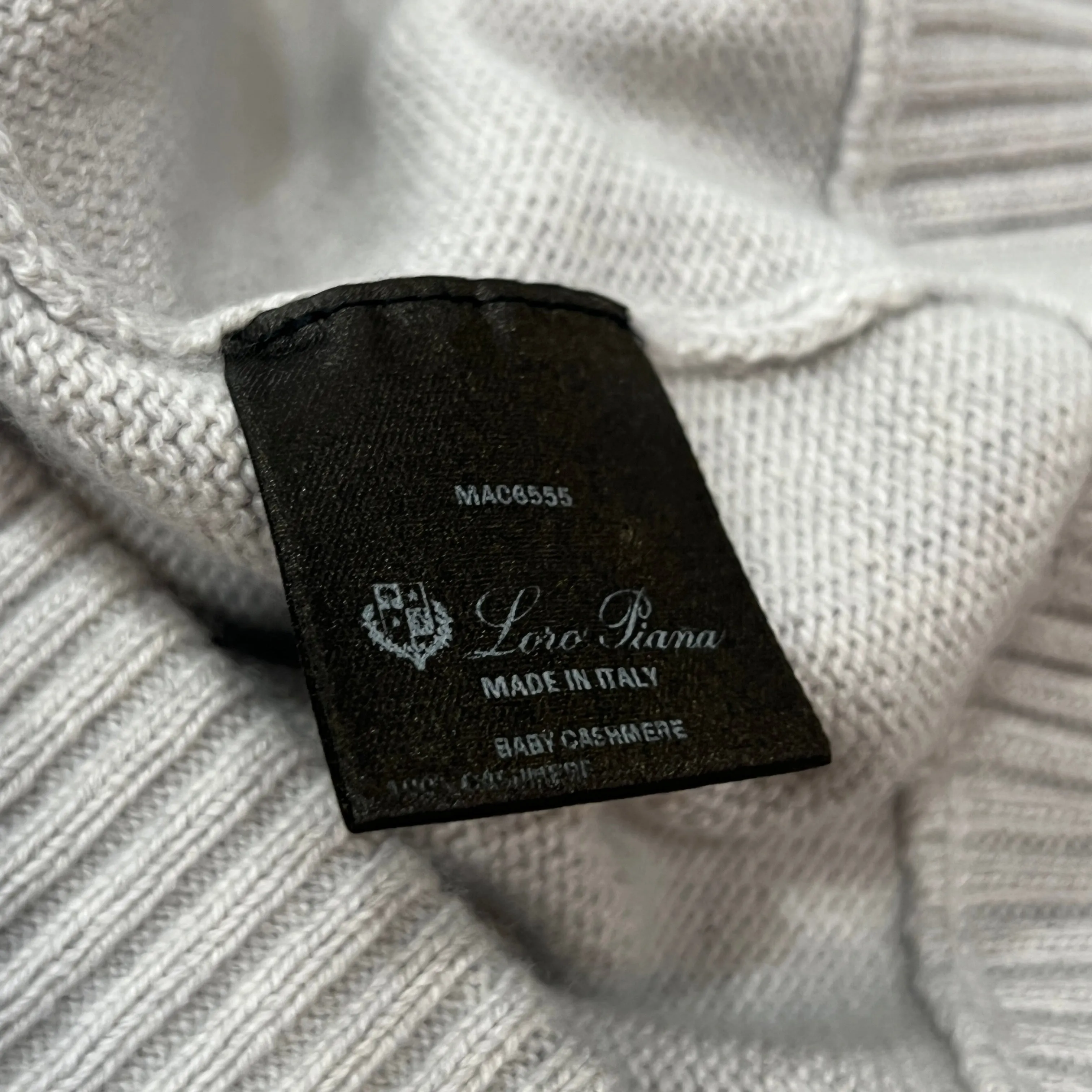 Loro Piana Baby Cashmere Crewneck Sweater