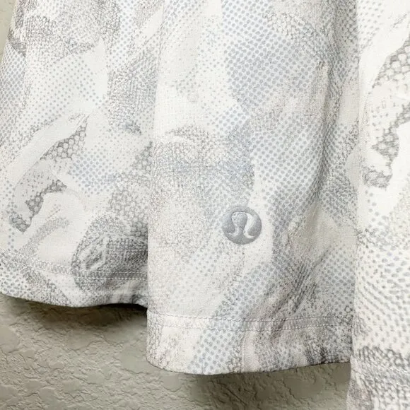 Lululemon Pace Rival Skirt Jasmine White Multi