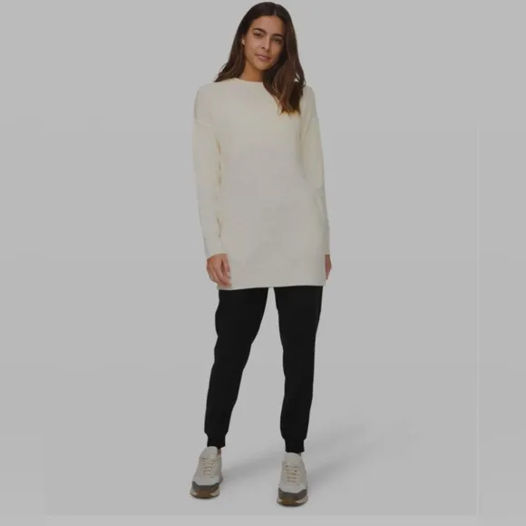 Lululemon Restful Intention Sweater in Angel Wing / Heathered Light Ivory
