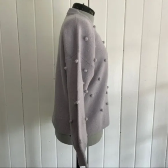 Madewell Brockton Bobble Lilac Sweater​​​