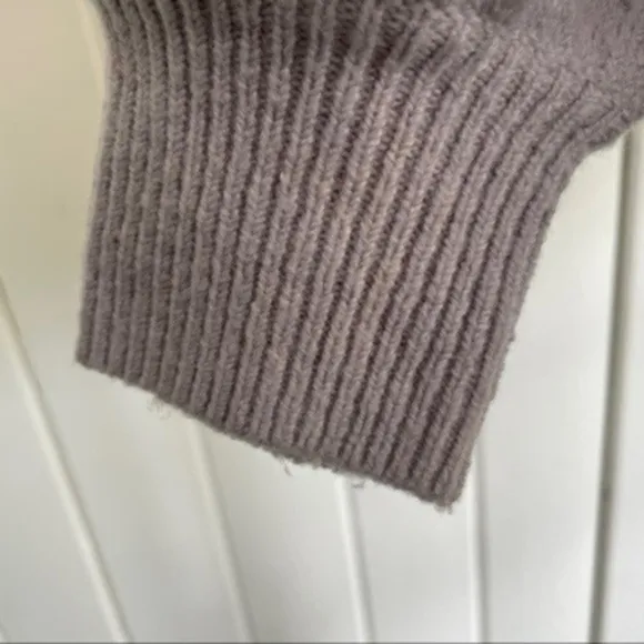 Madewell Brockton Bobble Lilac Sweater​​​