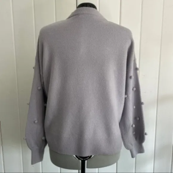 Madewell Brockton Bobble Lilac Sweater​​​
