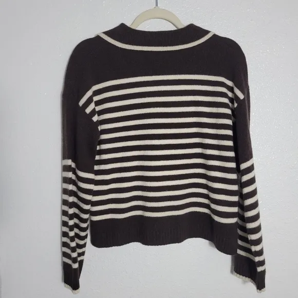Madewell Cashmere-Wool Blend Polo Sweater | NWT | Sz XXS