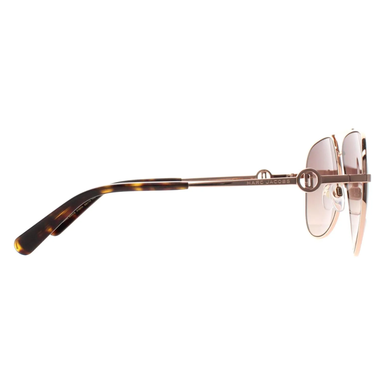 Marc Jacobs Sunglasses MARC 653/S 01Q HA Gold Brown Brown Gradient