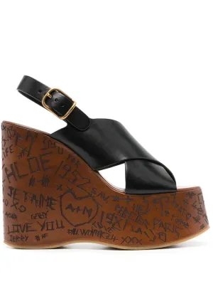 Maxime wedge sandals